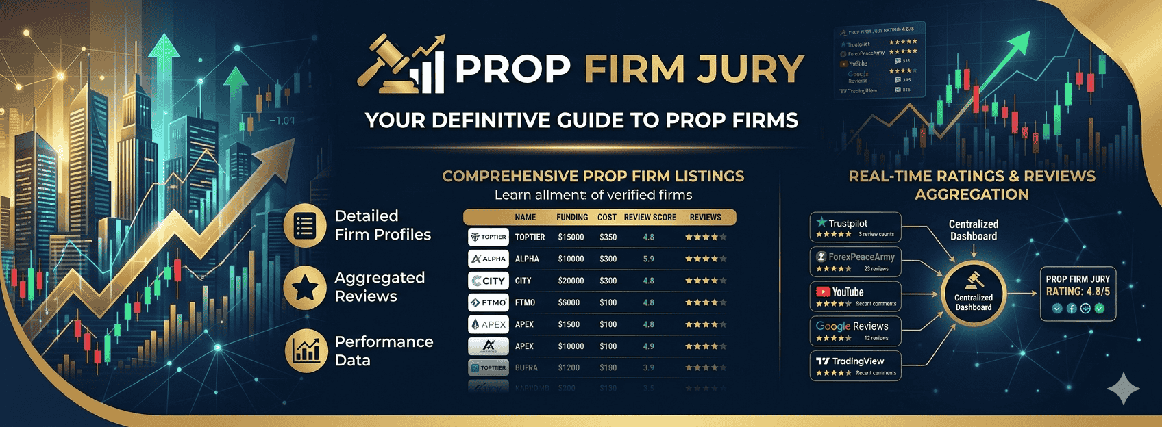 PropFirmJury Trust Score Methodology Explained