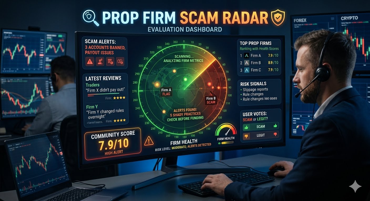 Why 90%+ Traders Lose Money in Prop Firms (And How to Protect Yourself Using PropFirmJury Scam Radar)